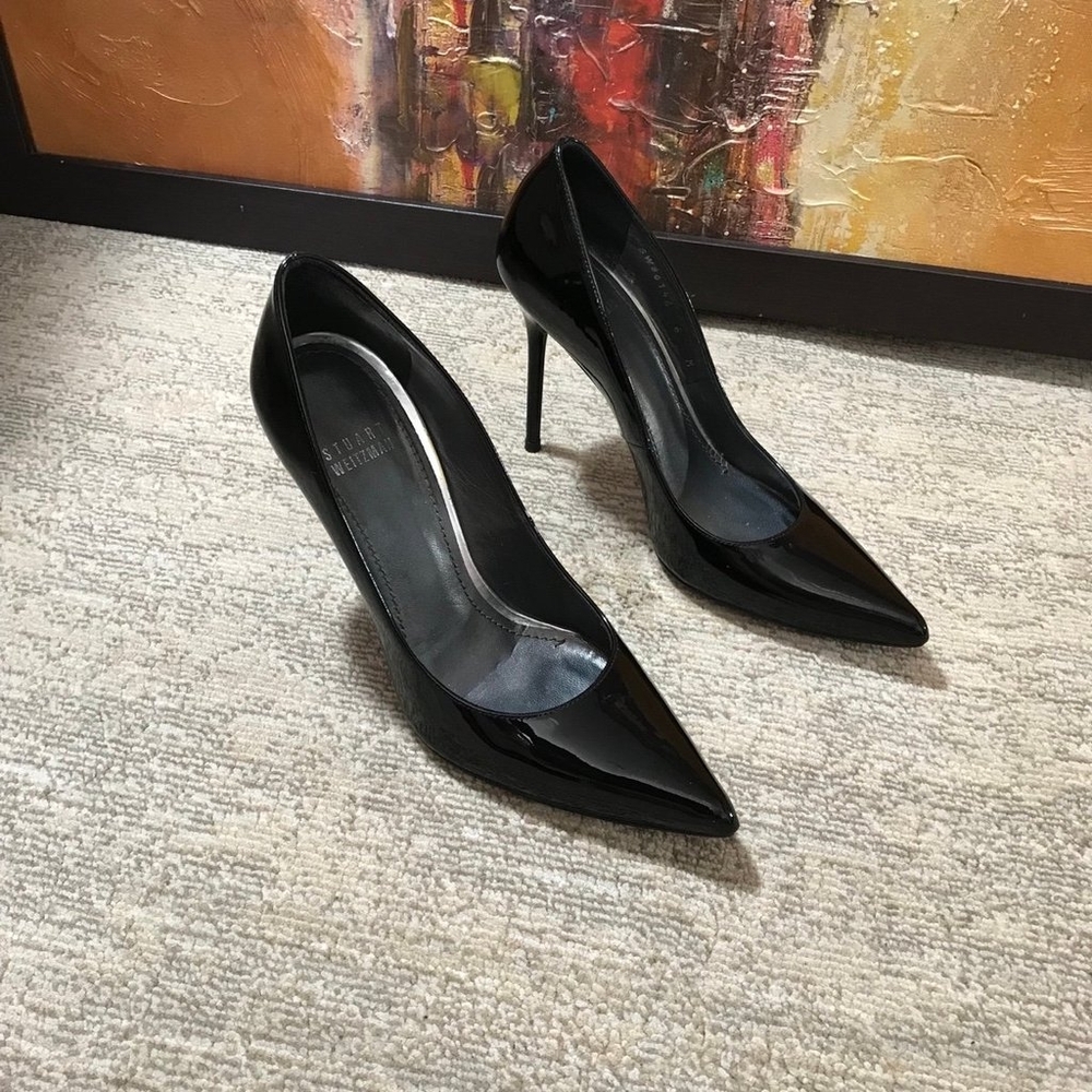 Stuart Weitzman Patent Leather Pumps